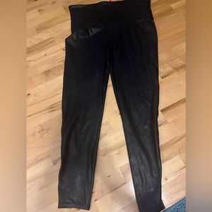 Spanx Faux Leather Leggings.